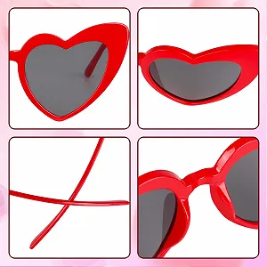 Сонцезахисні окуляри Серце Hxezoc, набір 6 штук synthetic.ua - Фото 1