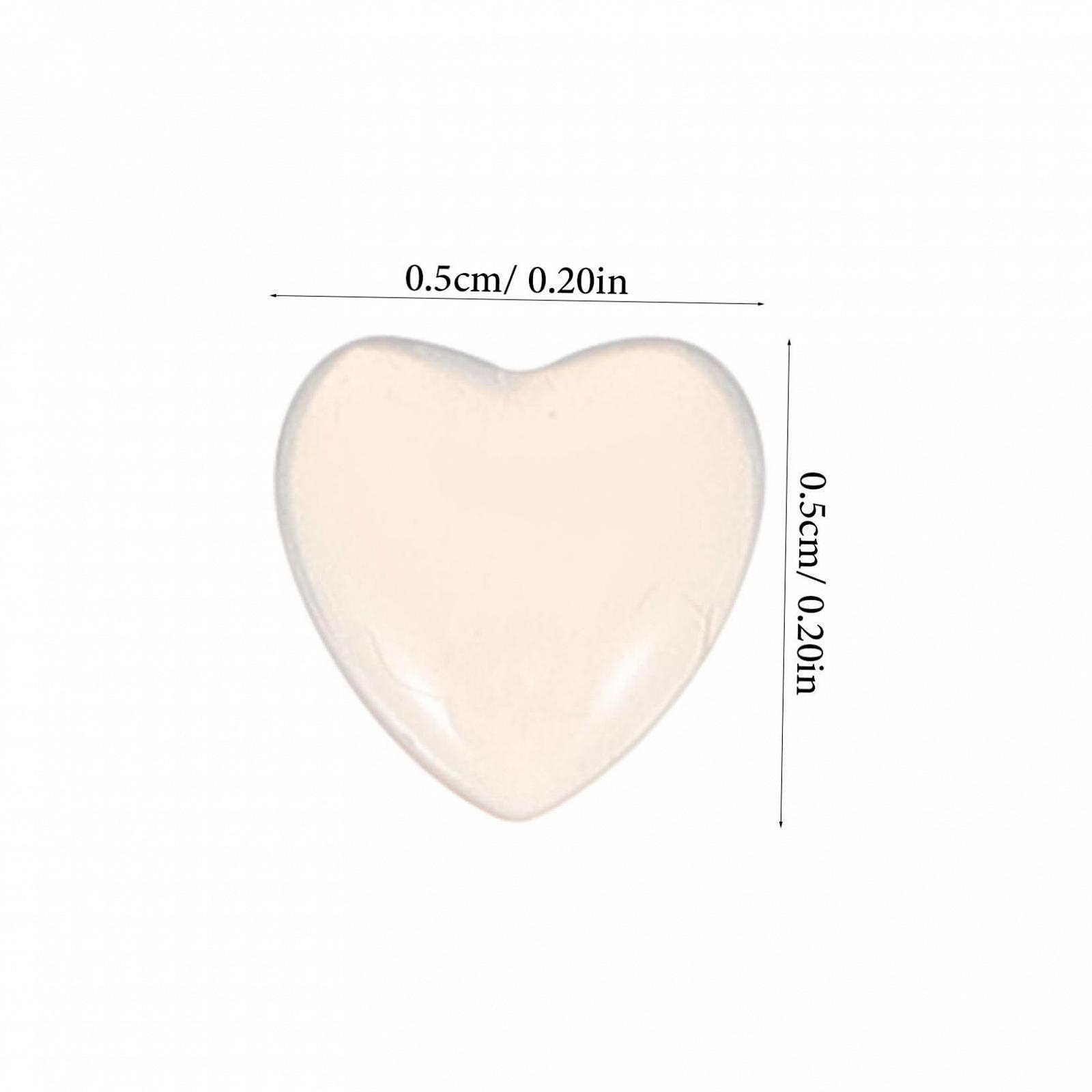 Форма серця 100 шт. Сині камені Прикраса для нігтів, фото №2