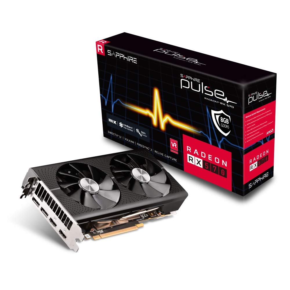 Відеокарта Sapphire Radeon RX 570 11266-66-20G 8GB GDDR5, фото №1