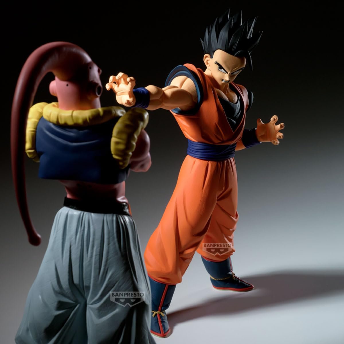 Экшн-фигурка Banpresto Dragon Ball Z Гохан Ultimate (Vs Majin Buu) Match Makers 16 см, разноцветная, фото №7