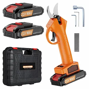 Секатор акумуляторний XIAZIR 30 мм 21 V 2000 mAh з набором змінних лез - Фото 1