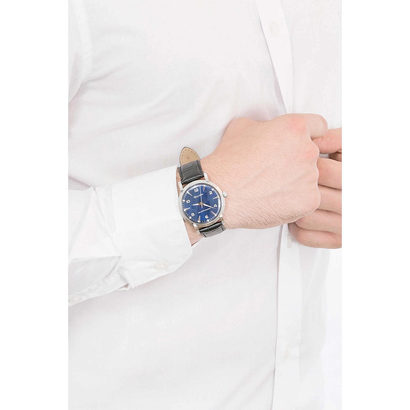 Чоловічий аналого-цифровий автоматичний годинник Bulova S7225379, чорний, браслет, фото №3