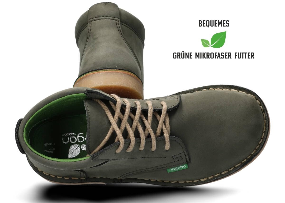 Мужские ботинки Nagaba Кожаное, фото №4