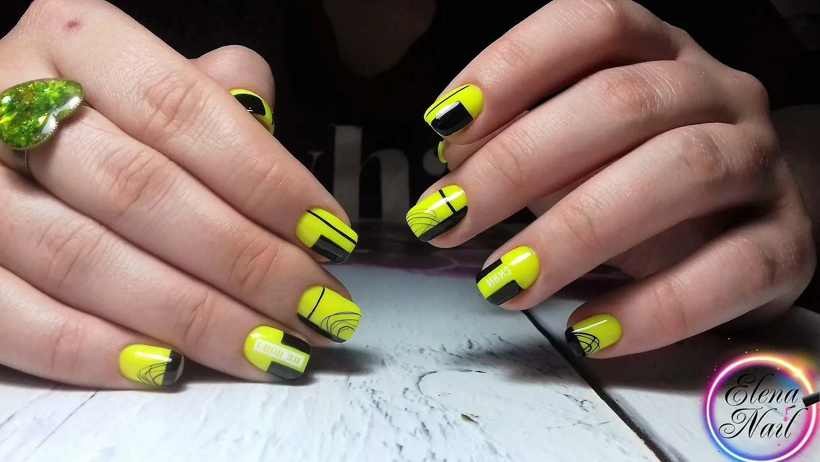 Гель-лак Rosalind Spider, набір з 6 шт. x 5 мл, з УФ-блискітками, фото №4