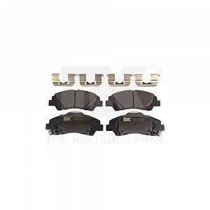 Комплект гальмівних колодок, дискове гальмо NK 223450 для HYUNDAI, передня вісь - Фото 1