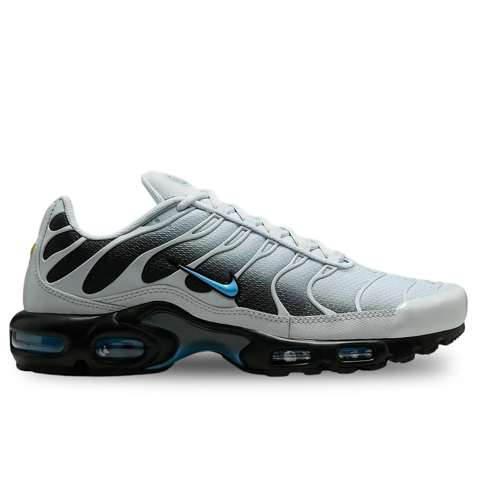 Кросівки Nike Air Max Plus Чоловічі Pure Platinum/Dark Smoke Grey/Black/University Blue, фото №2