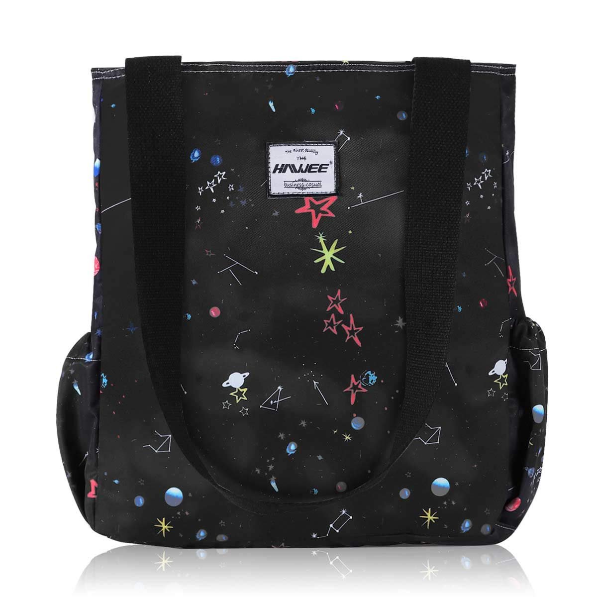 Сумка з ручками Hawee Fashion, жіноча, з блискавкою, велика, для покупок, для подорожей, для роботи, для школи, для повсякденного життя, для спортзалу, для пляжу, повсякденна, фото №2