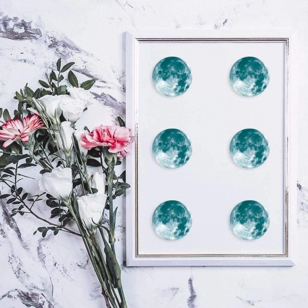Наклейка на стіну Світний місяць 5 см, фото №4 Наклейка на стіну Світний місяць 5 см, фото №4