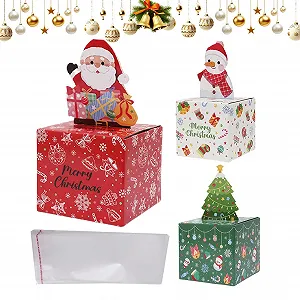 Скарбничка Christmas Cash Box Набір з 3 коробок та 90 пакетів - Фото 1