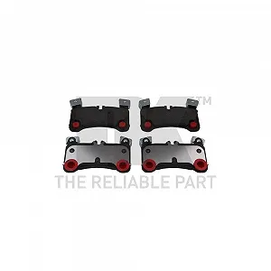 Комплект гальмівних колодок, дискове гальмо NK 224799 задня вісь для AUDI PORSCHE VW - Фото 1