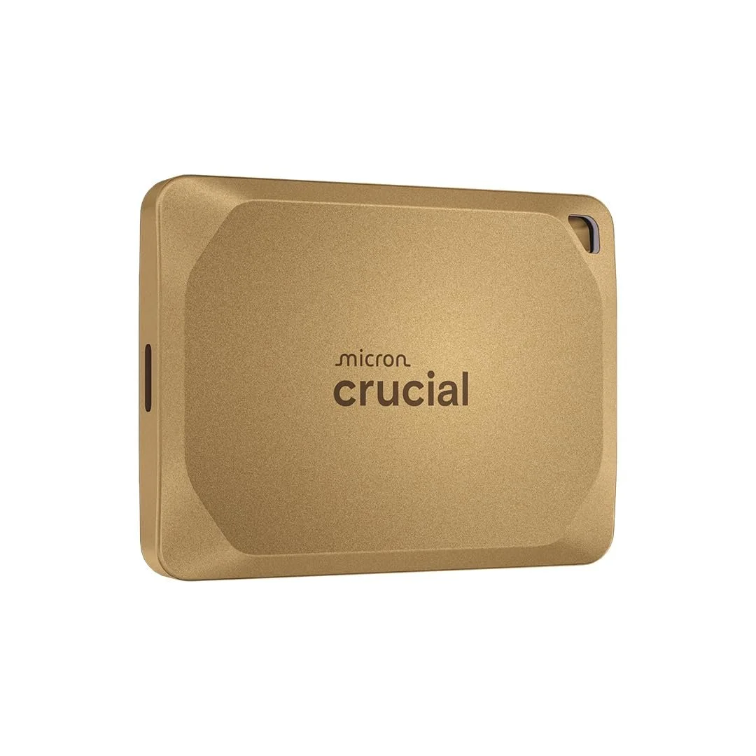 Зовнішній SSD накопичувач Crucial X10 Pro 4TB 2100/2000 MB/s IP55 USB-C 3.2 Gold (CT4000X10PROSSD9D02), фото №1