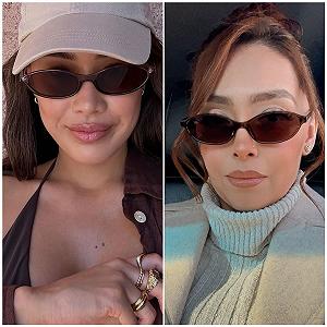 Жіночі сонцезахисні окуляри Котяче око, набір 8 штук synthetic.ua - Фото 1