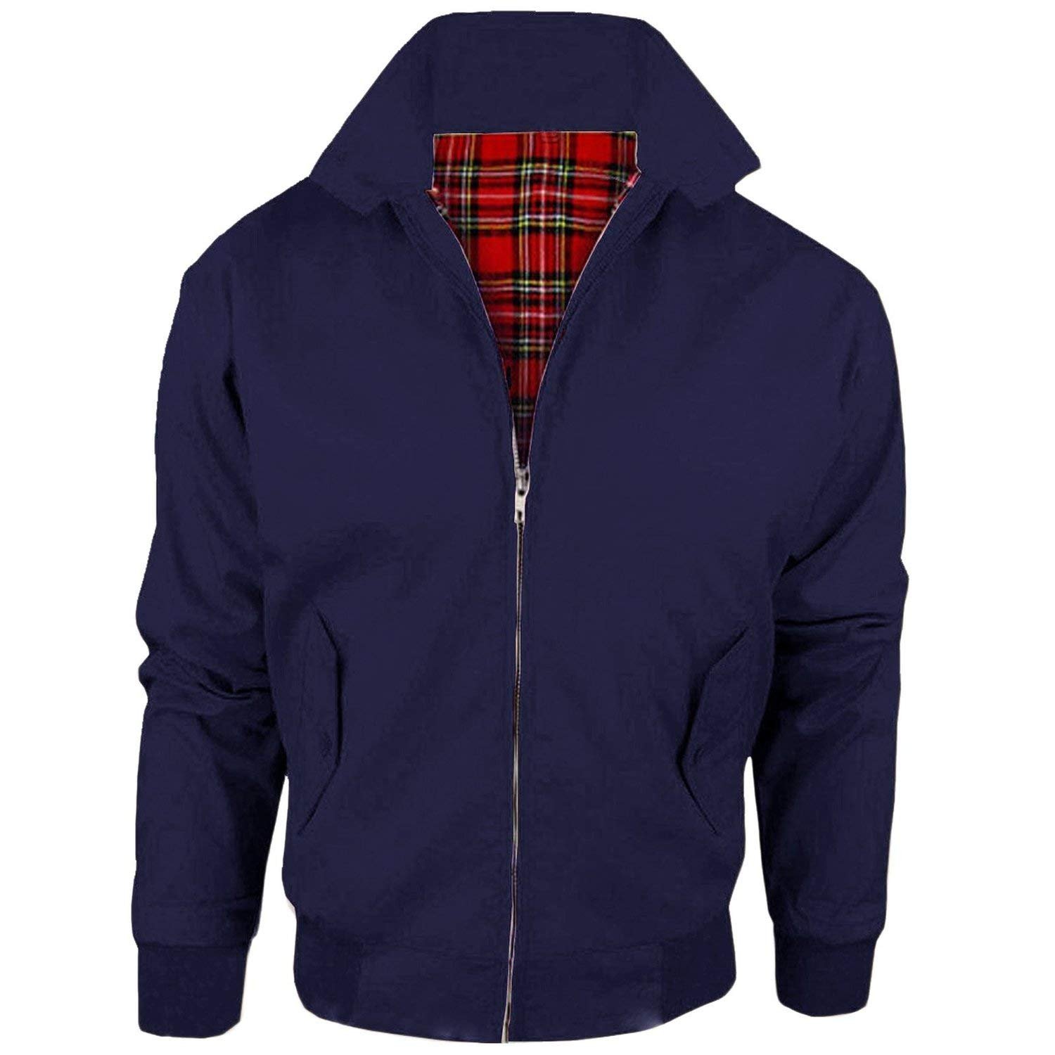 Куртка Harrington Workwear Harrington Взрослая Куртка-Бомбер Классическая 1970-х Ретро Mod Skin Scooter Подкладка в Клетку, фото №1