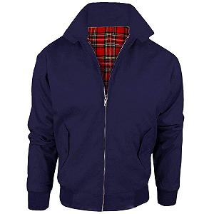 Куртка Harrington Workwear Harrington Взрослая Куртка-Бомбер Классическая 1970-х Ретро Mod Skin Scooter Подкладка в Клетку - Фото 1
