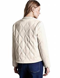 Куртка Street One стеганая велюровая женская synthetic.ua - Фото 1