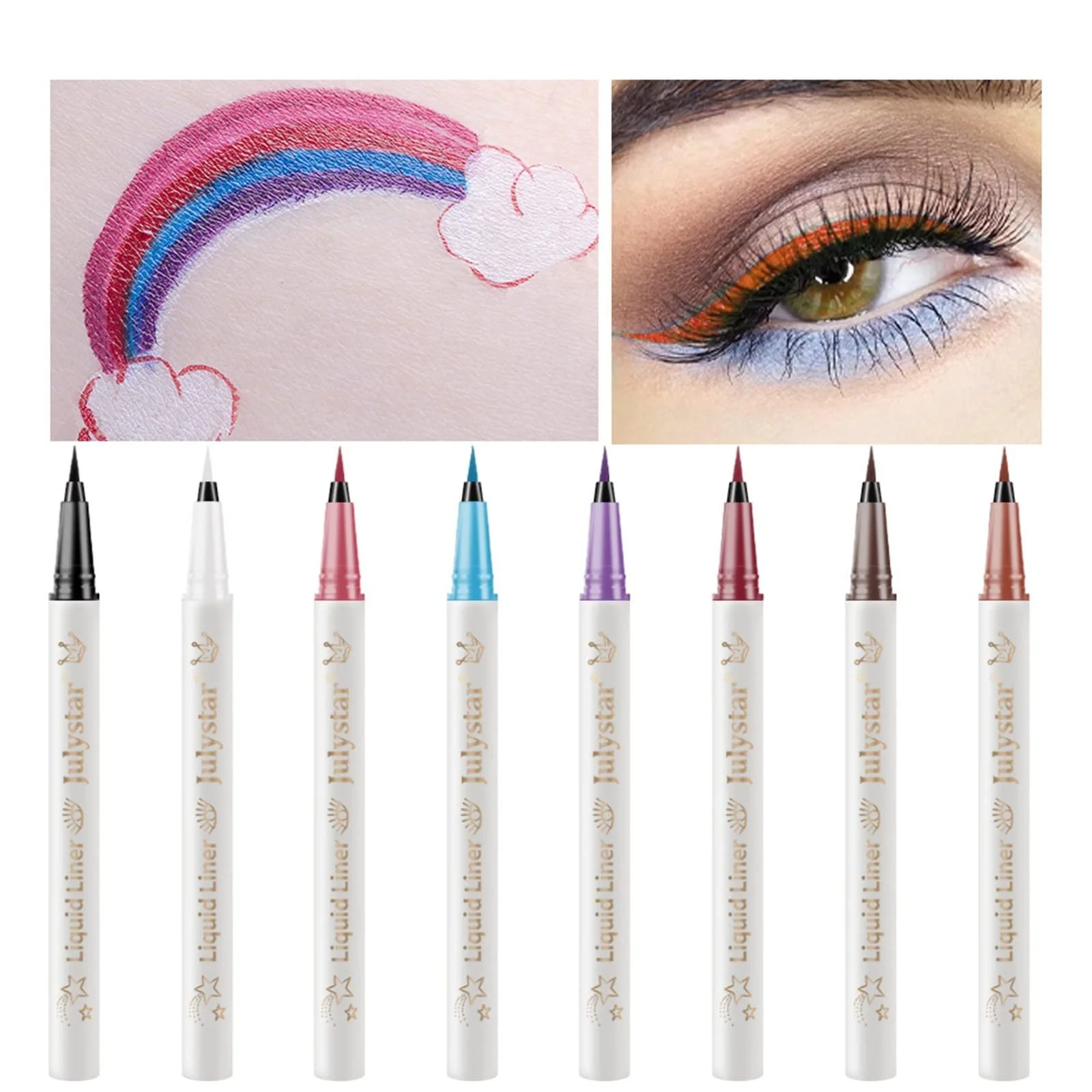 Подводка жидкая Neon Eyeliner Makeup Водостойкая, фото №4