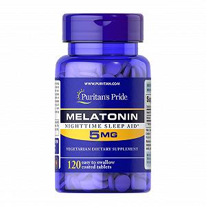 Melatonin 5mg 120 tabs - Фото 1