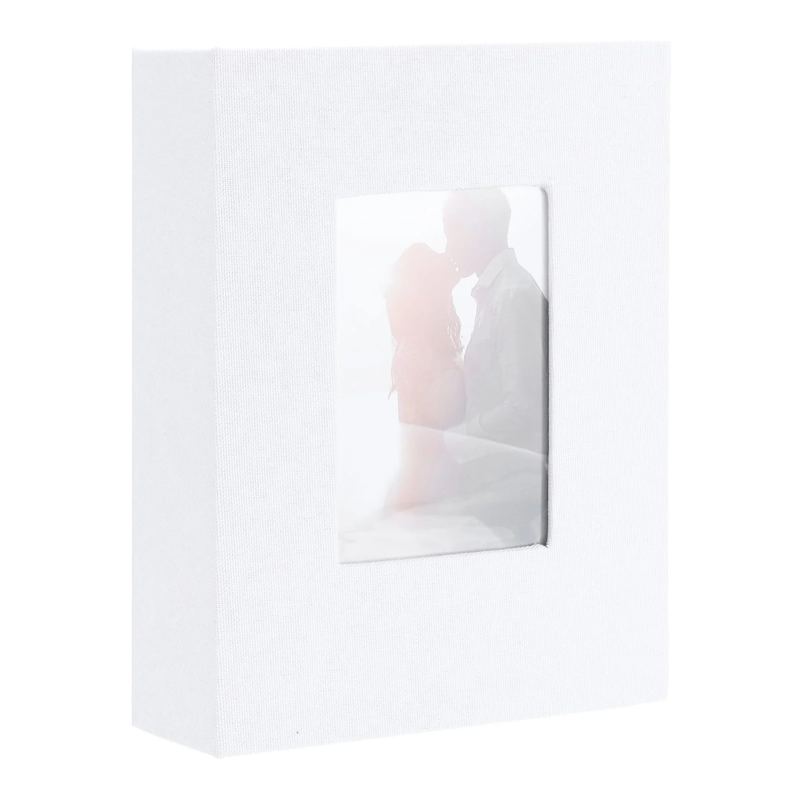 Фотоальбом sourcing map, 10 x 15 см, льняная обложка, маленький фотоальбом, книга на 100 карманов, вмещает 100 фотографий для свадьбы, семьи, годовщины, помолвки, путешествий, белый, фото №1 Фотоальбом sourcing map, 10 x 15 см, льняная обложка, маленький фотоальбом, книга на 100 карманов, вмещает 100 фотографий для свадьбы, семьи, годовщины, помолвки, путешествий, белый, фото №1