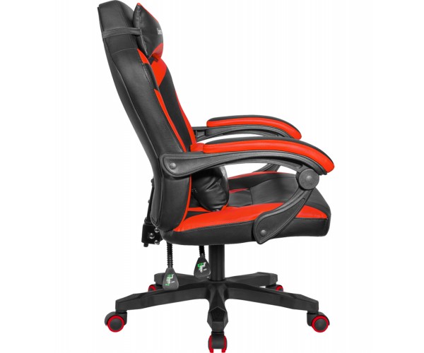 Крісло ігрове Defender Master поліуретан 50мм Black/Red, фото №3 Крісло ігрове Defender Master поліуретан 50мм Black/Red, фото №3