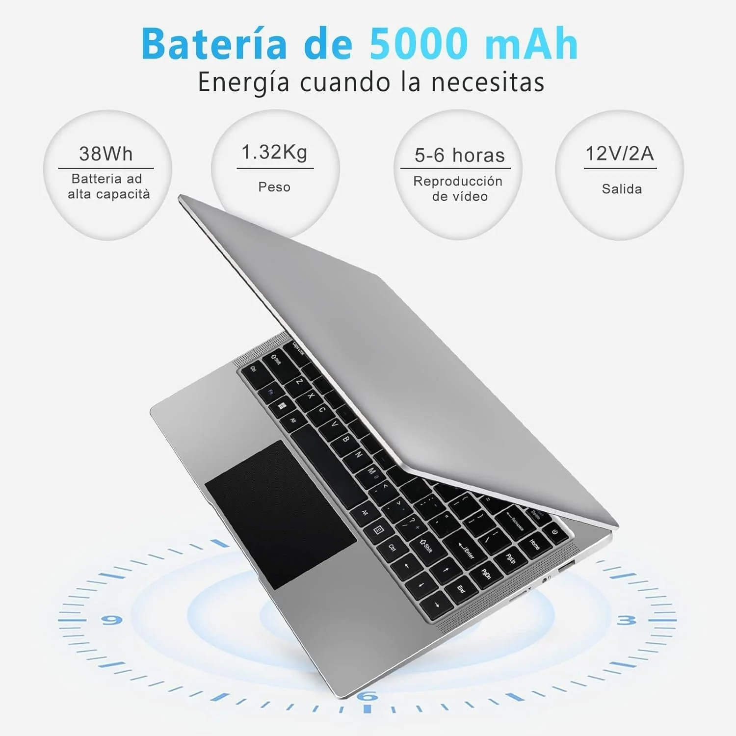 Ноутбук 14" WOZIFAN W8 Intel Celeron N4020 RAM 6GB SSD 256GB Win11, фото №3