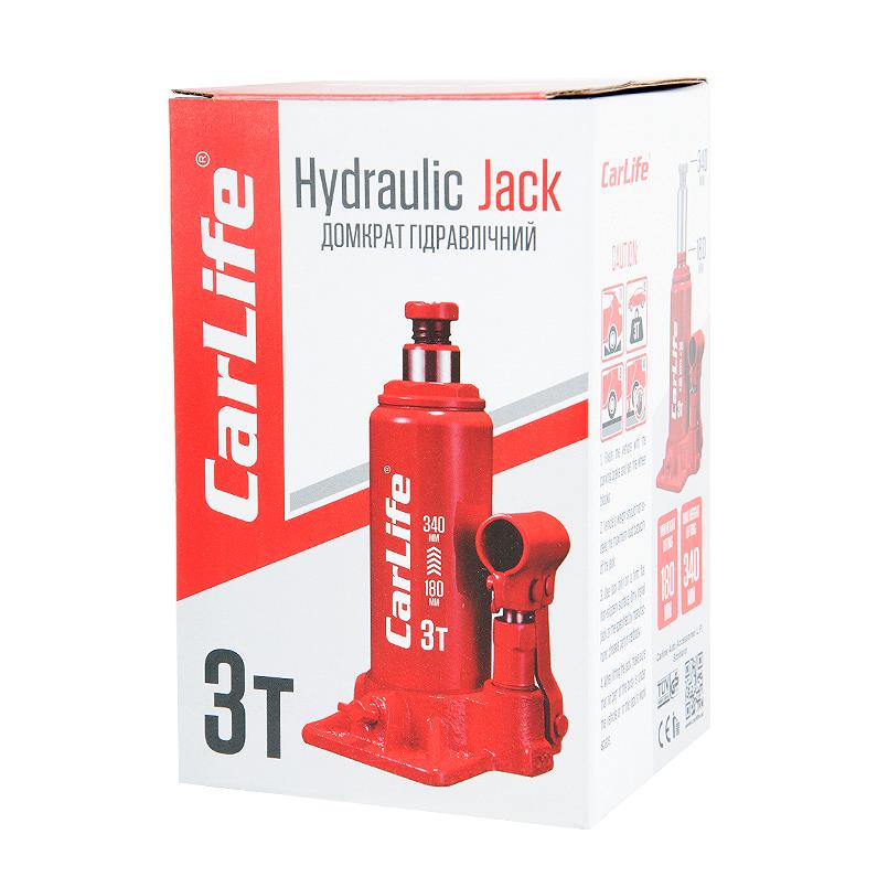 Гидравлический бутылочный домкрат 3т CarLife, фото №5 Гидравлический бутылочный домкрат 3т CarLife, фото №5