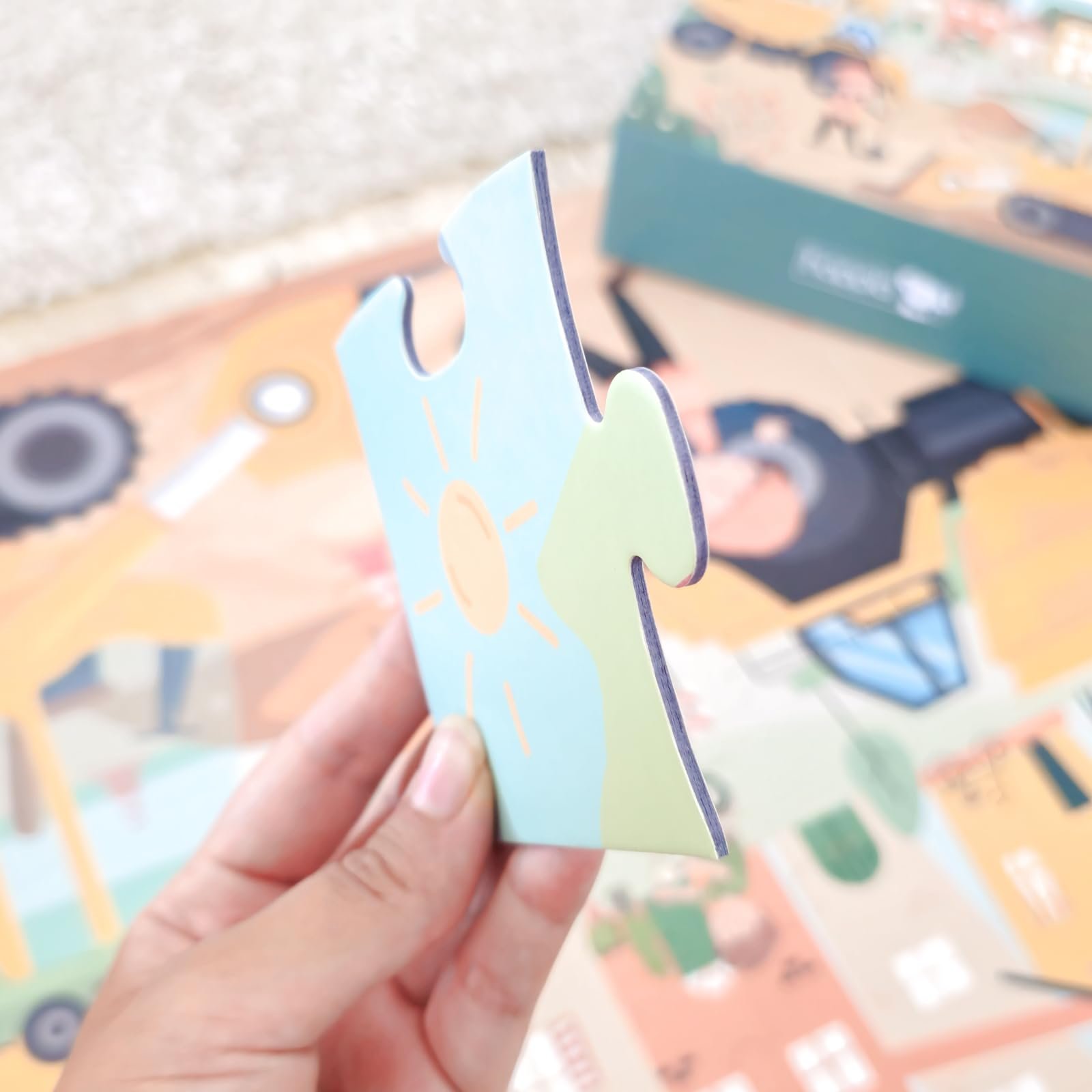 Пазл Hoppla Truck In The City XL 48 деталей 69 x 49 см, фото №3