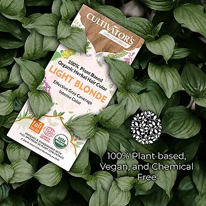 Трав'яна Фарба для Волосся Cultivator's Organic Світлий Блондин, 100 г synthetic.ua - Фото 1