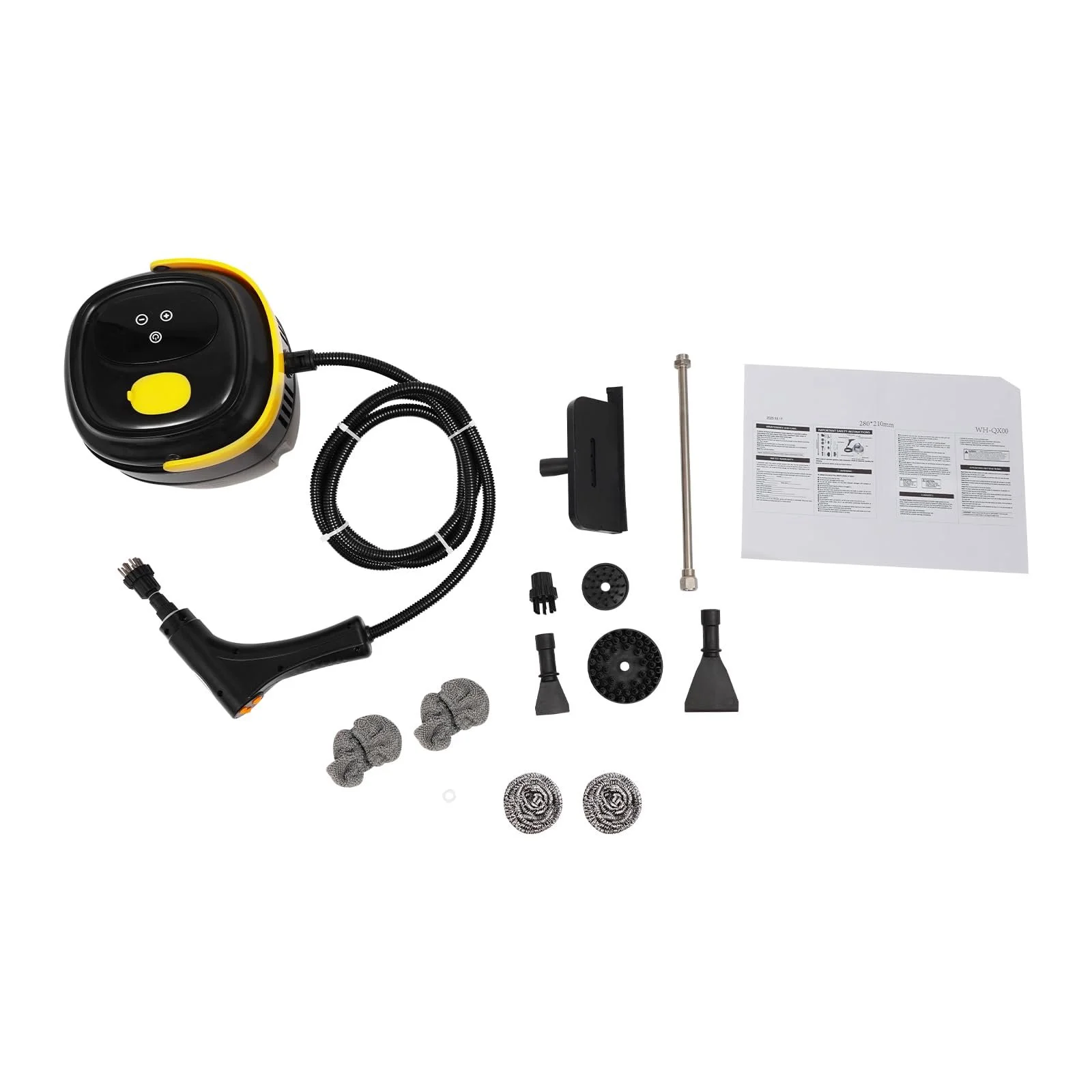 Ручний пароочисник 1500 Вт 220 В 6 рівнів 105 °C 3 бар 1700 мл, фото №9