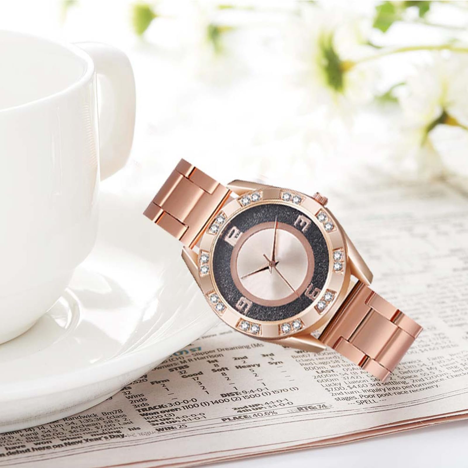 Женские аналоговые кварцевые часы Generisch с кожаным ремешком, часы из нержавеющей стали, фото №4