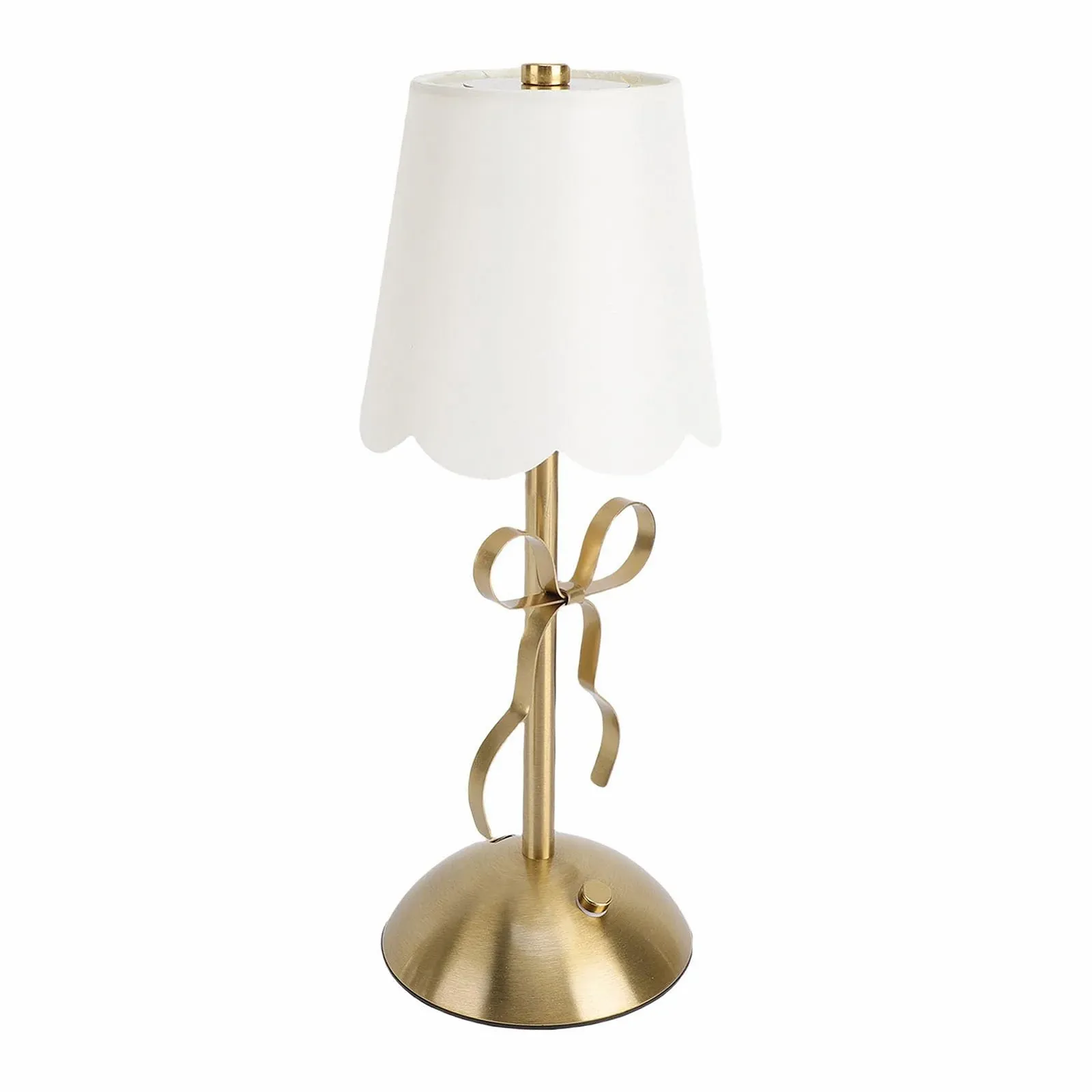 Настільна лампа VBESTLIFE Cute Coquette з бантом та тканинним плафоном Сучасна декоративна, фото №1