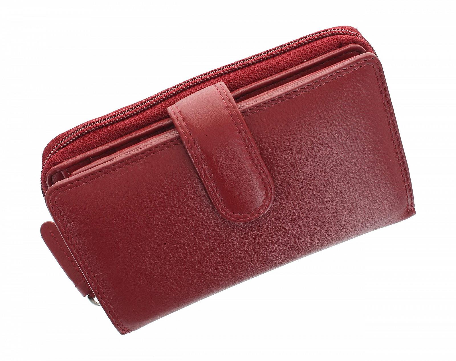 Кошелек Visconti Heritage Collection Madame HT33 Кожаный Красный, фото №1