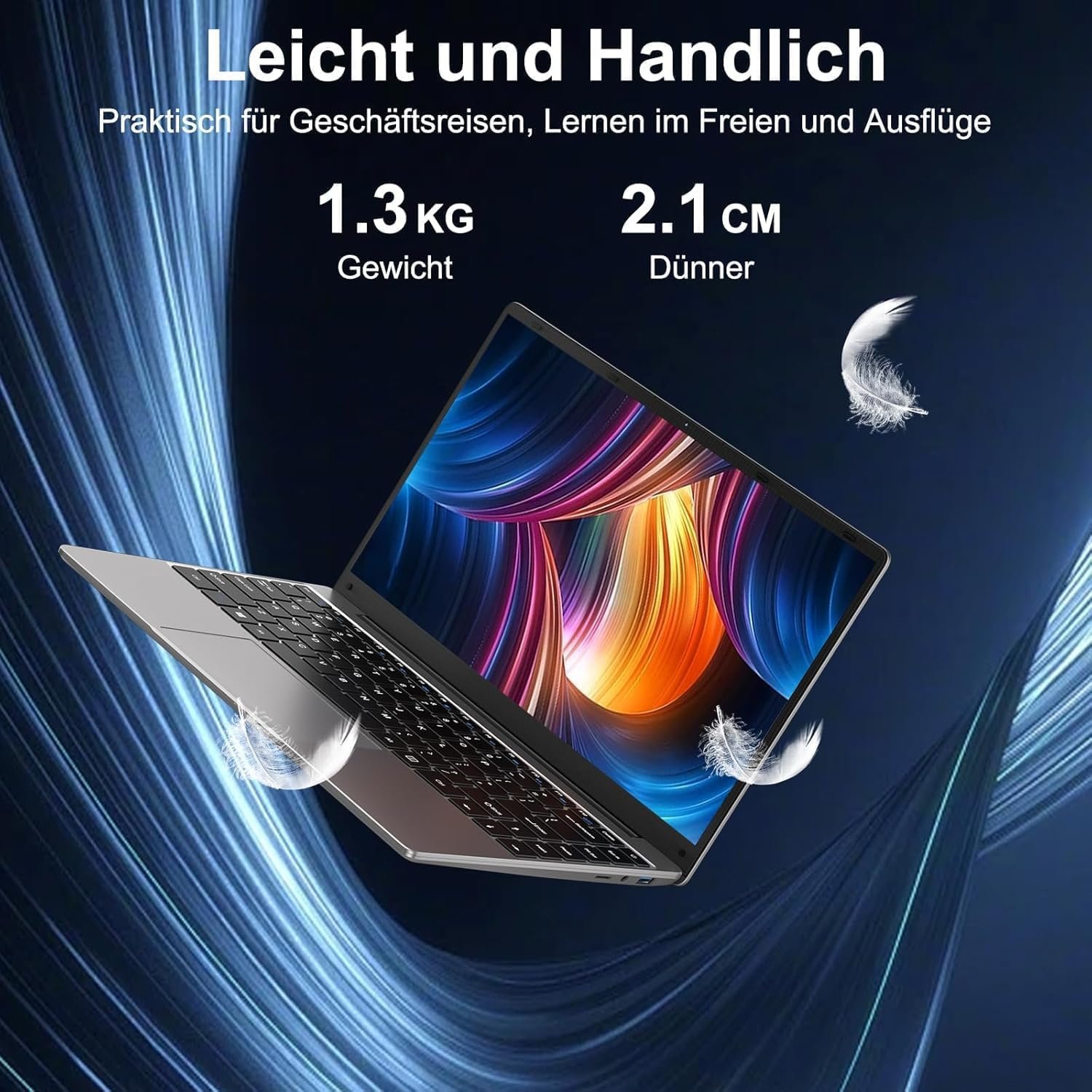 Ноутбук 14" Bvate B5 Intel Celeron N4020 RAM 6GB SSD 256GB Win11 (UKR), фото №3