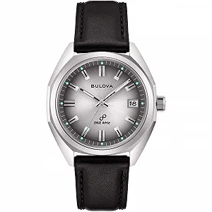 Часы Bulova Sutton Jet Star 96B414 Мужские Только время Ремешок кожаный - Фото 1