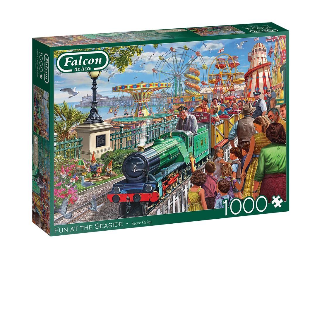 Пазл Falcon Fun at the Seaside 1000 элементов, фото №1 Пазл Falcon Fun at the Seaside 1000 элементов, фото №1