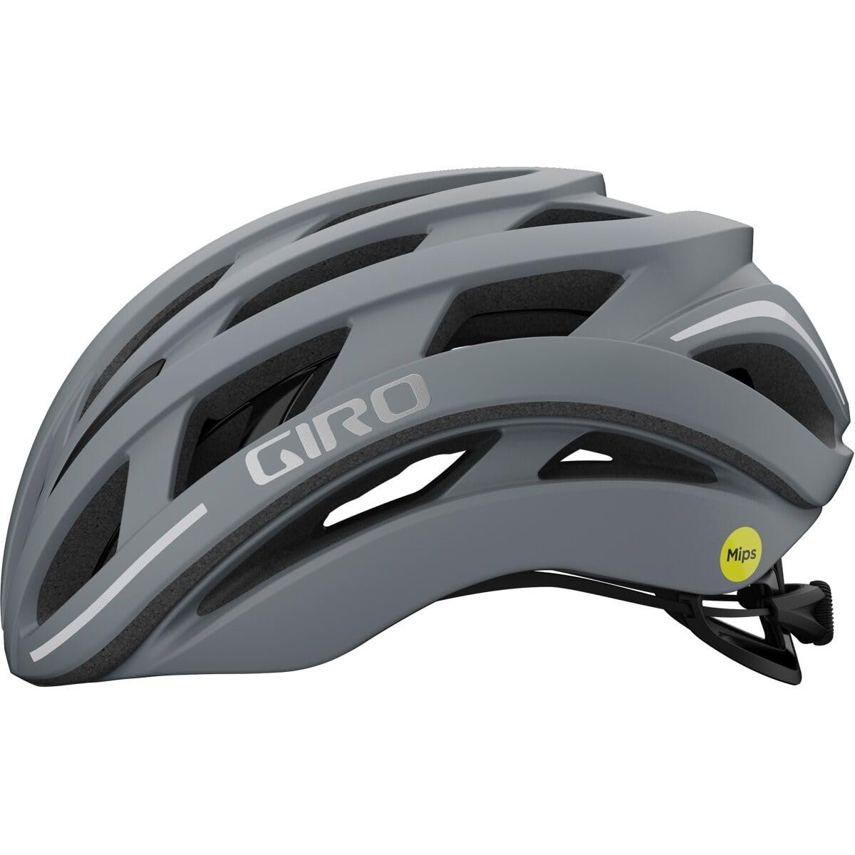 Шлем дорожный Giro Helios Spherical Matt Sharkskin Grey 2024, фото №4