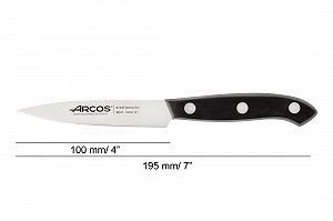 Набір кухонних ножів Arcos Professional, 3 шт, чорна ручка synthetic.ua - Фото 1