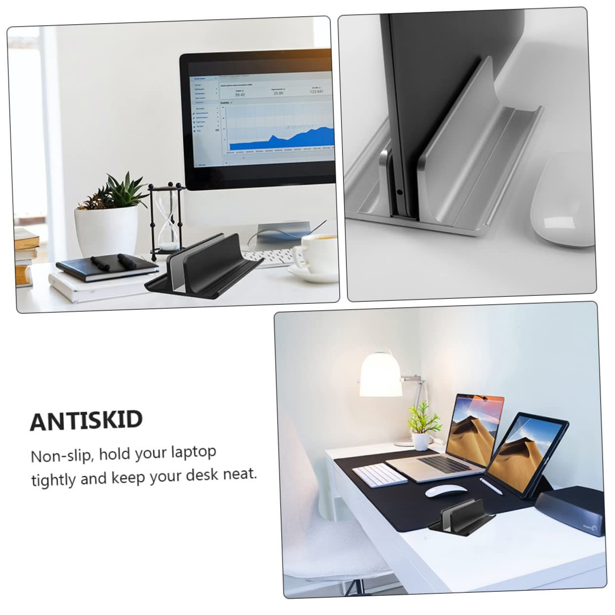 Підставка Тип Homoyoyo Алюмінієвий сплав для охолодження ноутбука Нековзна для покращеного розсіювання тепла для столів, фото №2