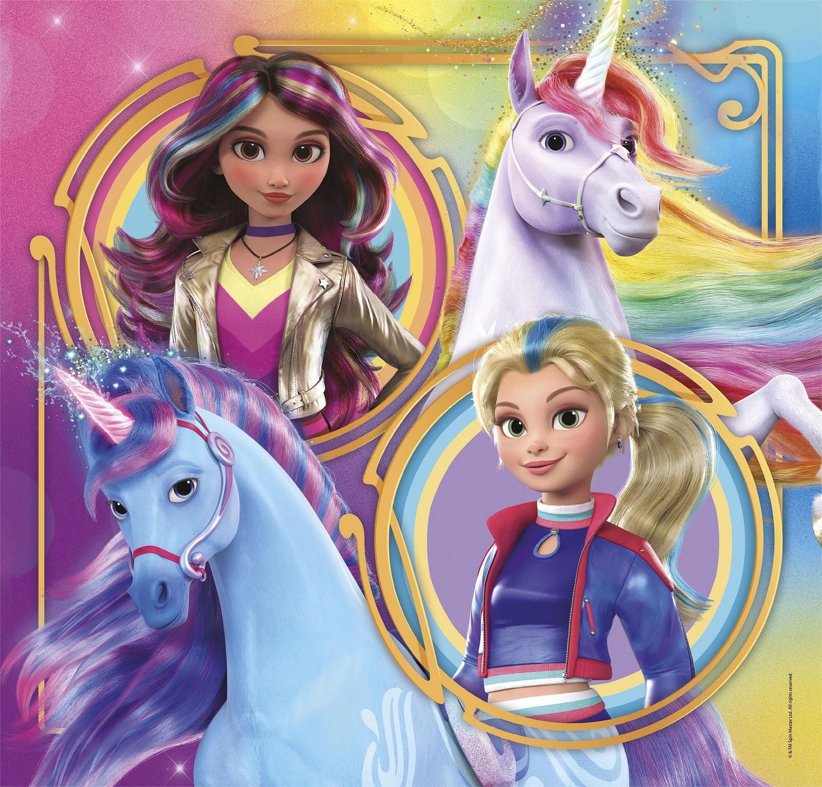 Пазл Clementoni Unicorn Academy 2025 3 x 48 деталей, фото №4