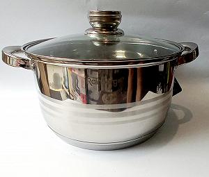 Набор кастрюль Rainberg RB-605 из нержавеющей стали synthetic.ua - Фото 1