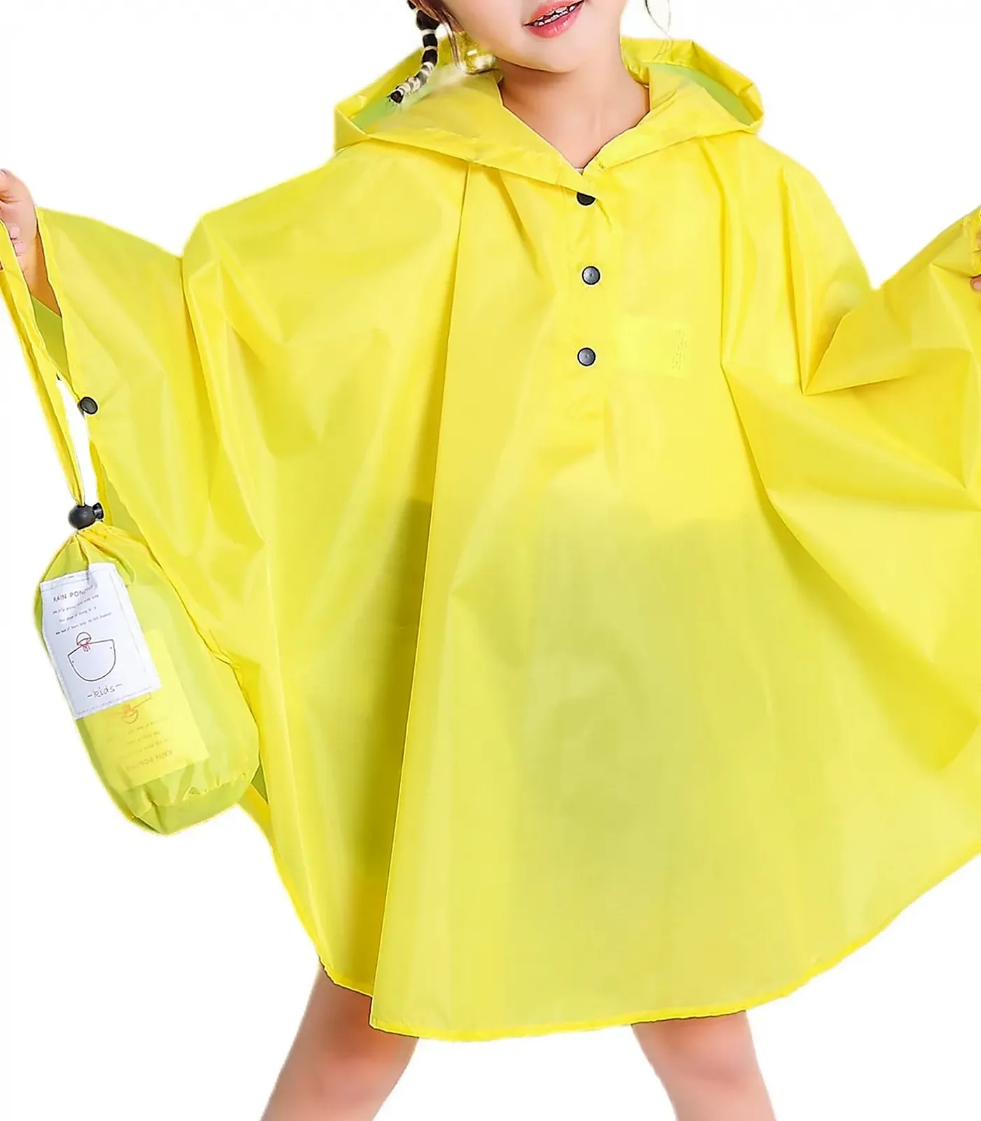 Дитяче пончо дощовик CAMLAKEE для дівчаток, фото №5