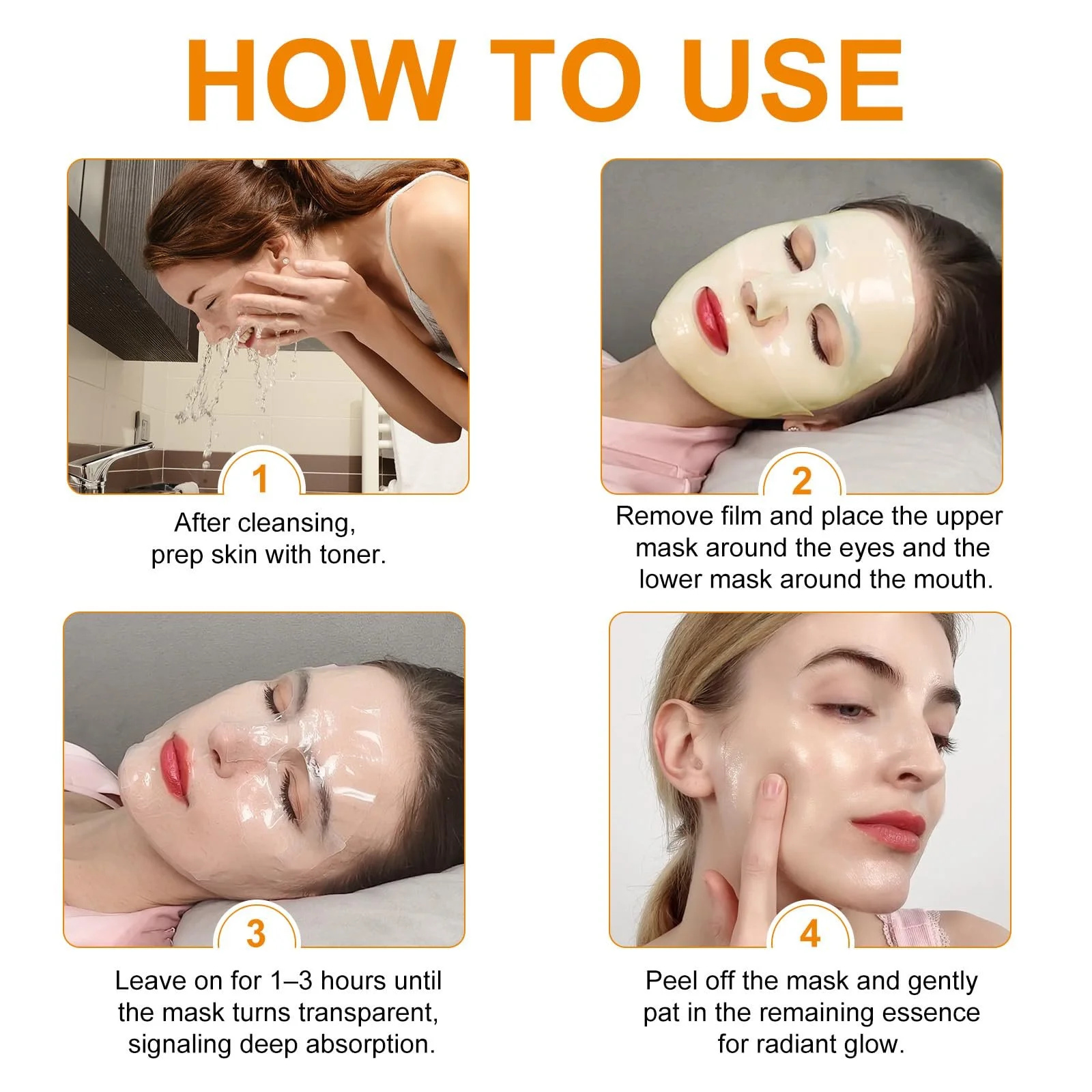 Маска для обличчя Kojic Acid Curcuma Brightening Firming Anti-Aging Leaf - Even Tonic, Зволоження, Заспокоєння, фото №4