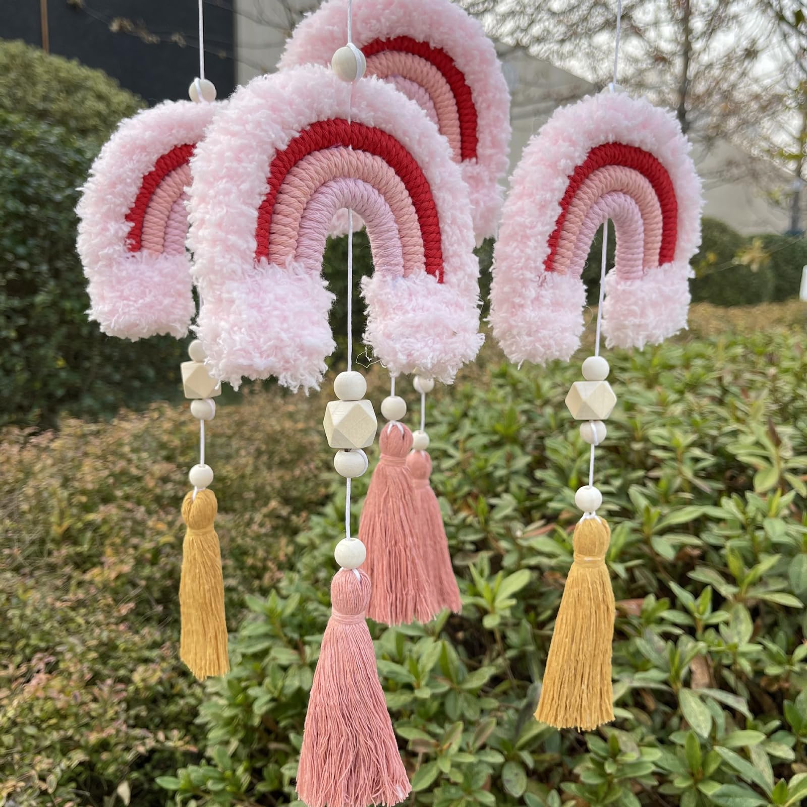 Hanging Decoration YOGOTEU 65 x 21 см White, фото №6
