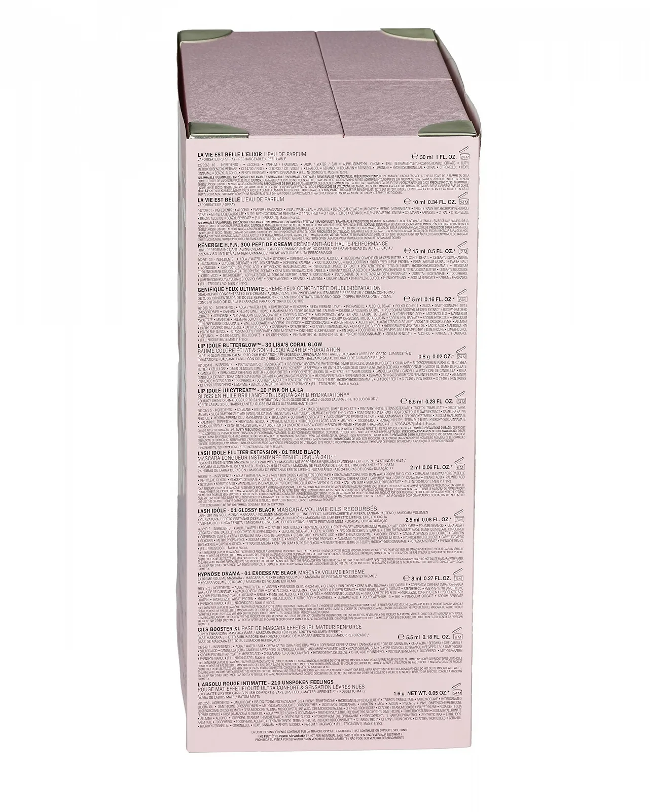 Адвент-календар Lancôme 2025 - 24 розкішних б'юті-сюрпризи (6 повнорозмірних + 18 тревел-сайзів), фото №5