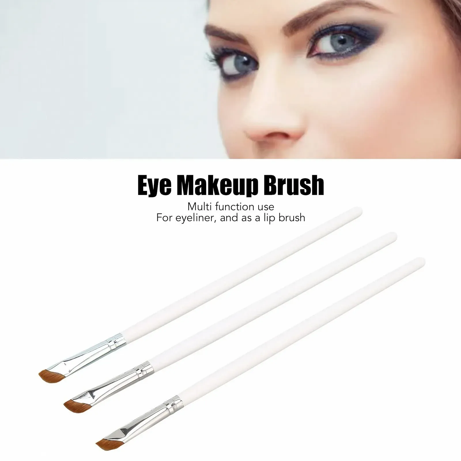 Набір пензлів для підводки очей, скошена, фото №2 Набір пензлів для підводки очей, скошена, фото №2