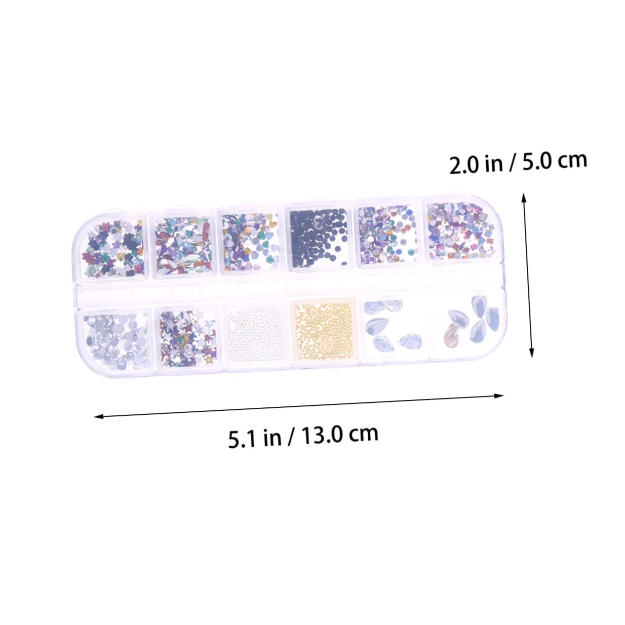 Блискітки для нігтів Healeved, фото №2 Блискітки для нігтів Healeved, фото №2