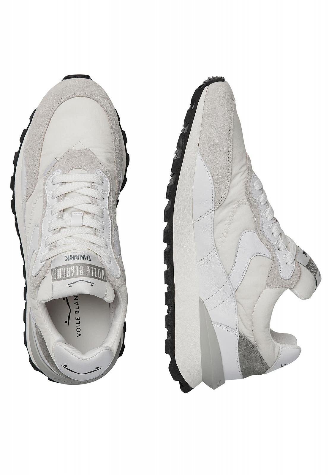 Кросівки VOILE BLANCHE QWARK Hype MAN Технічна тканина Замша Білий, фото №3
