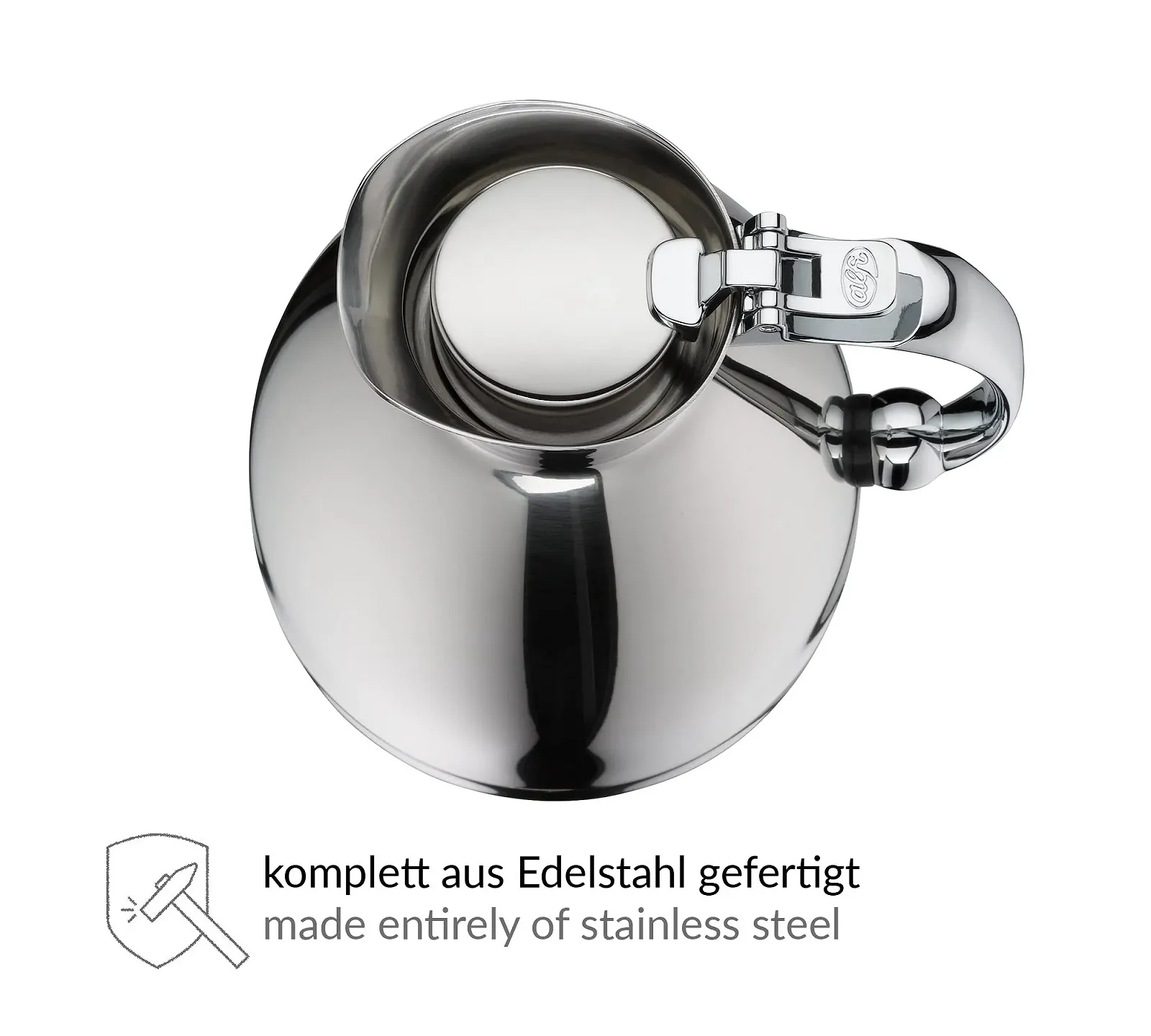 Термос-кавник Alfi Hotello 1.0 L з подвійними стінками з нержавіючої сталі, фото №5 Термос-кавник Alfi Hotello 1.0 L з подвійними стінками з нержавіючої сталі, фото №5