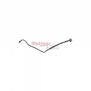Гальмівний шланг METZGER 4119364 для VAG, задня вісь зліва, на гальмівному супорті - Фото 1