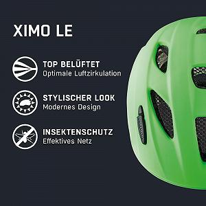 Шлем велосипедный ALPINA XIMO L.E. Легкий, безопасный и небьющийся для детей synthetic.ua - Фото 1