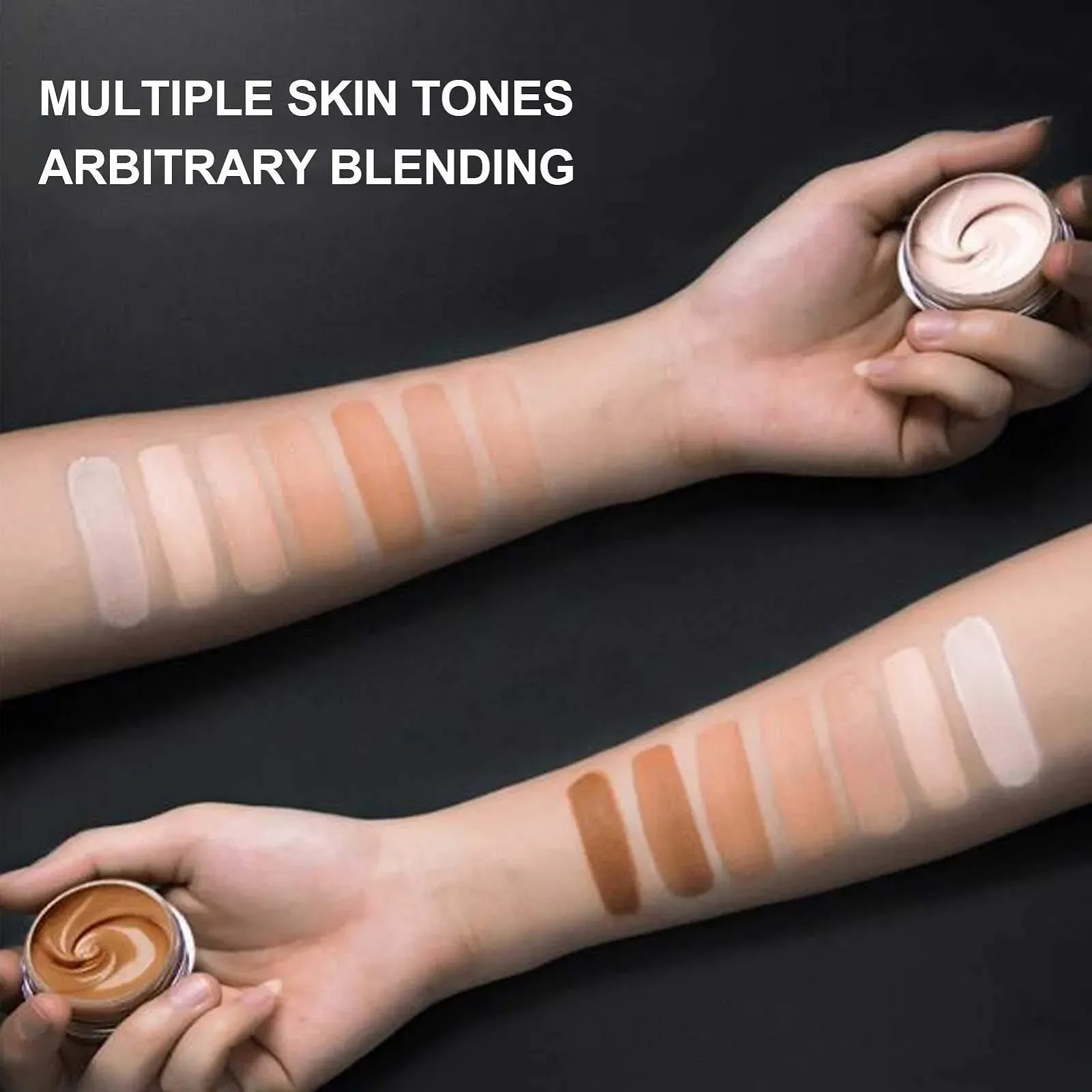 Консилер Glossiva Для татуювань, 2 шт, крем для макіяжу, для тіла, для родимок, для шрамів, фото №3